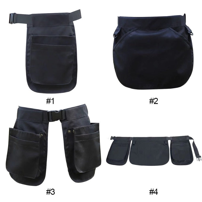 Portable Waist Tool Bag Adjustable Belt Apron Bag Multi-function Electrician Carpenter Tool Bag