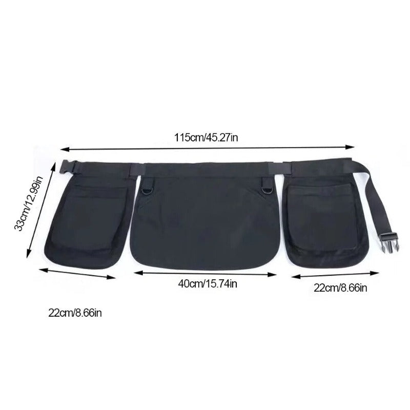 Portable Waist Tool Bag Adjustable Belt Apron Bag Multi-function Electrician Carpenter Tool Bag