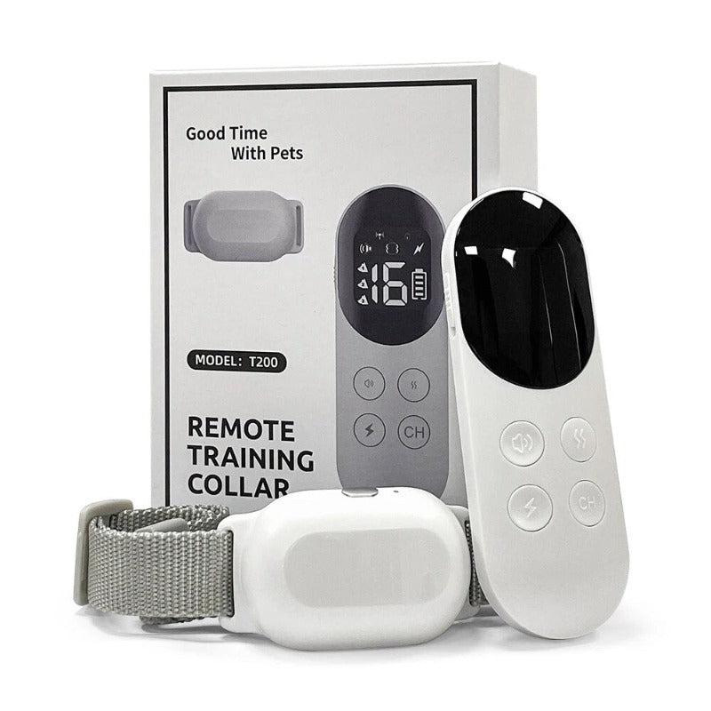 Professional Dog Training Collar Waterproof Rechargeable Dog Shock Collar with Remote and Auto Modes Collar