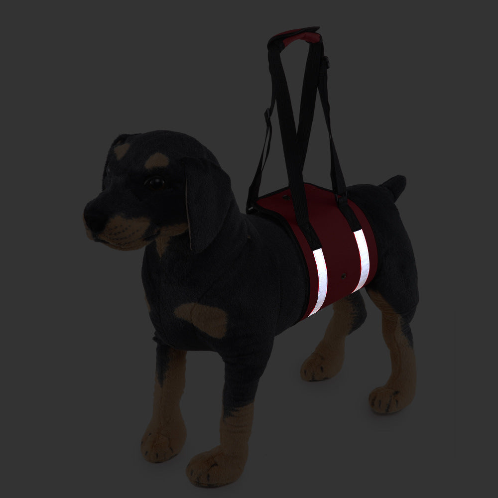 Reflective Models Carry Dog Belt Adjustable Dog Hand Strap