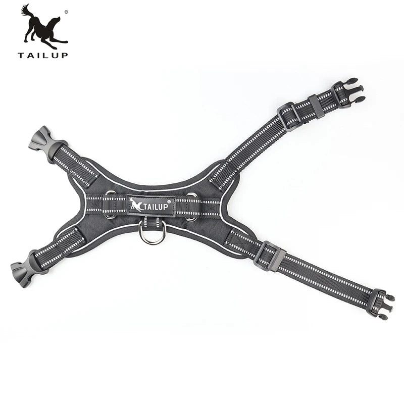 Reflective Pet Dog Chest Strap Oxford Dog Harness Vest