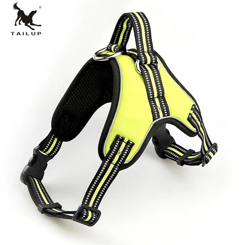 Reflective Pet Dog Chest Strap Oxford Dog Harness Vest