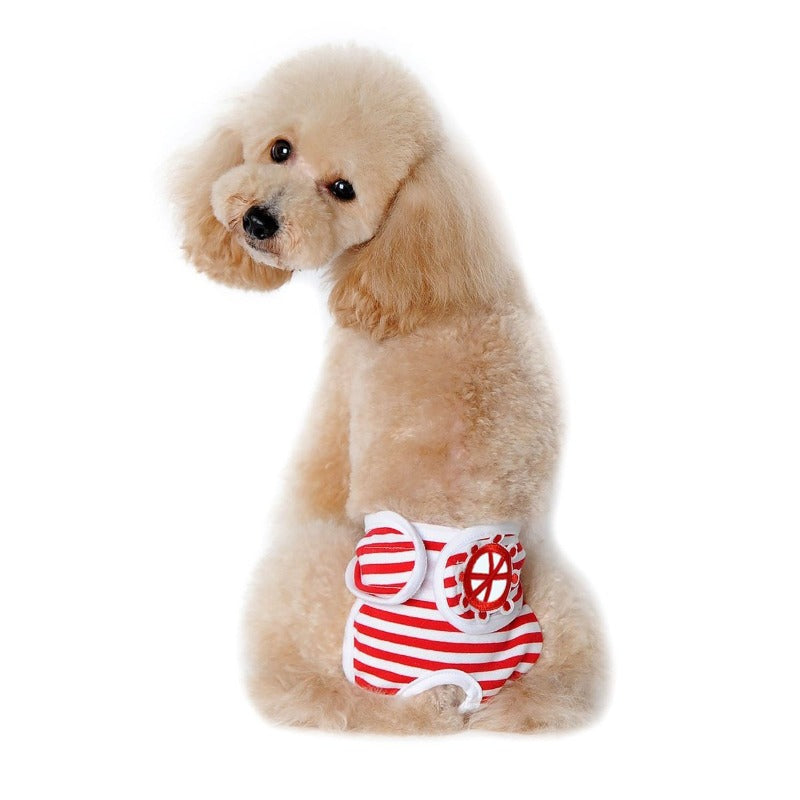 Reusable Dog Diapers Pants Set Dog Physiological Pants Set
