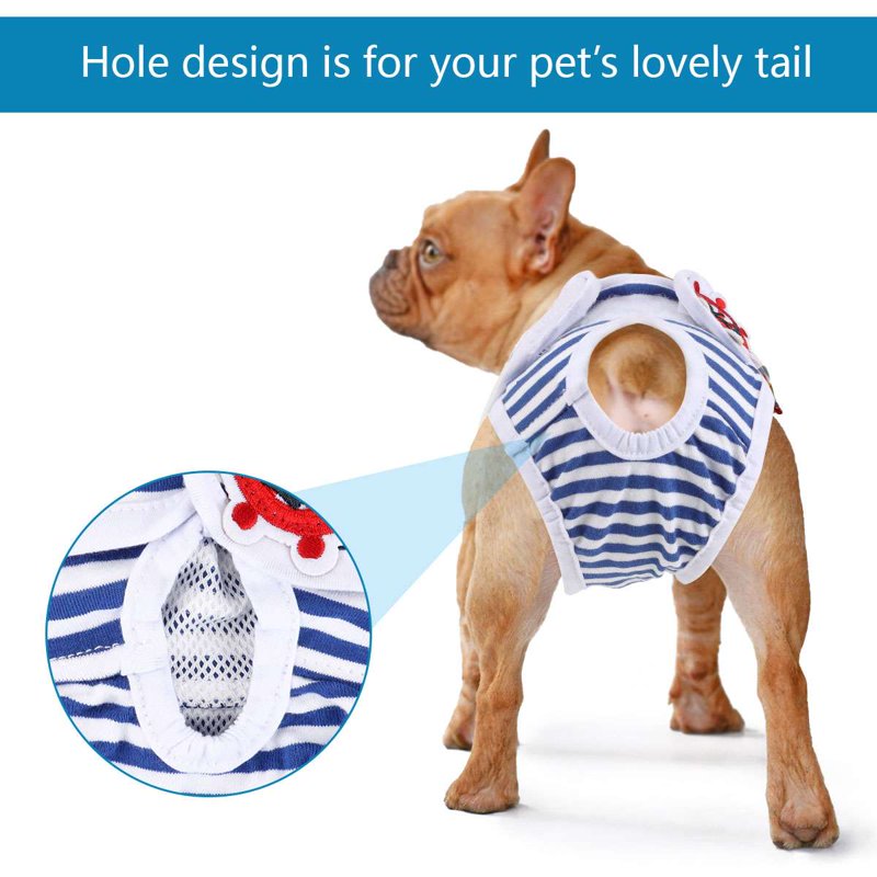 Reusable Dog Diapers Pants Set Dog Physiological Pants Set