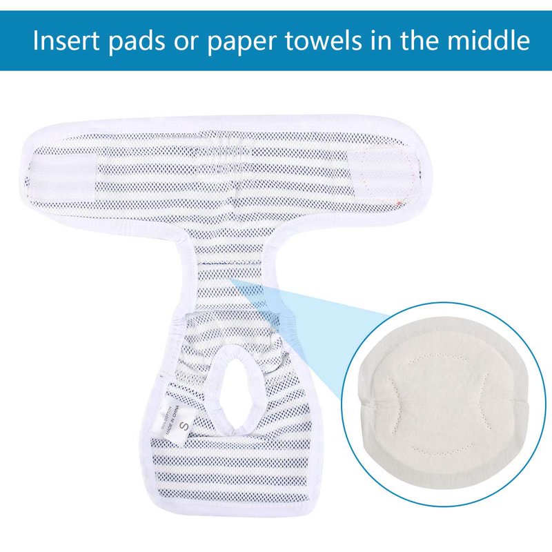 Reusable Dog Diapers Pants Set Dog Physiological Pants Set