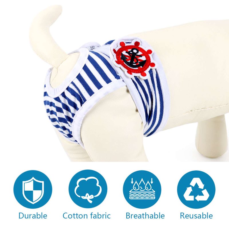 Reusable Dog Diapers Pants Set Dog Physiological Pants Set