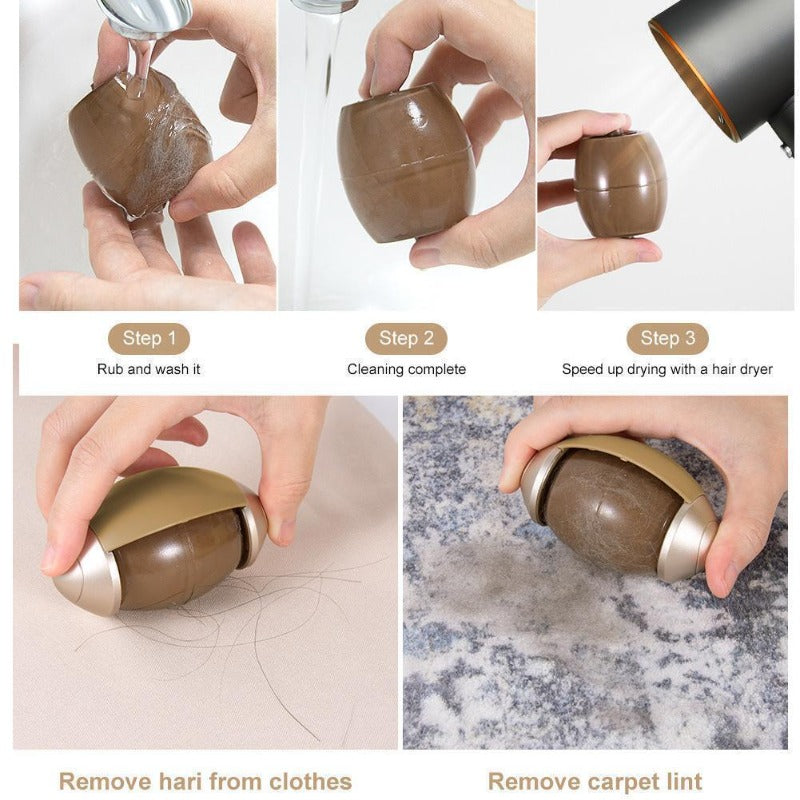 Reusable Washable Lint Roller Ball Portable Mini Lint Removers