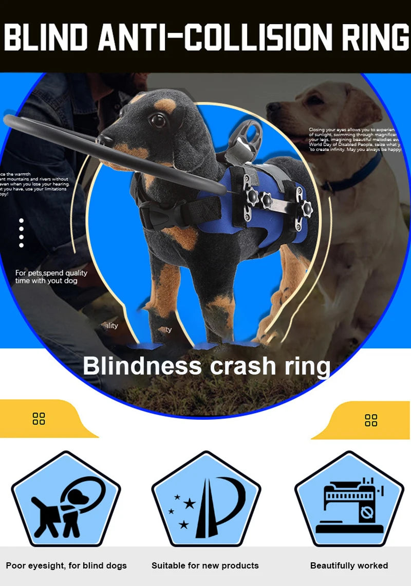 Dog Blind Halos Anti-collision Dog Cat Anti-collision Guide Ring
