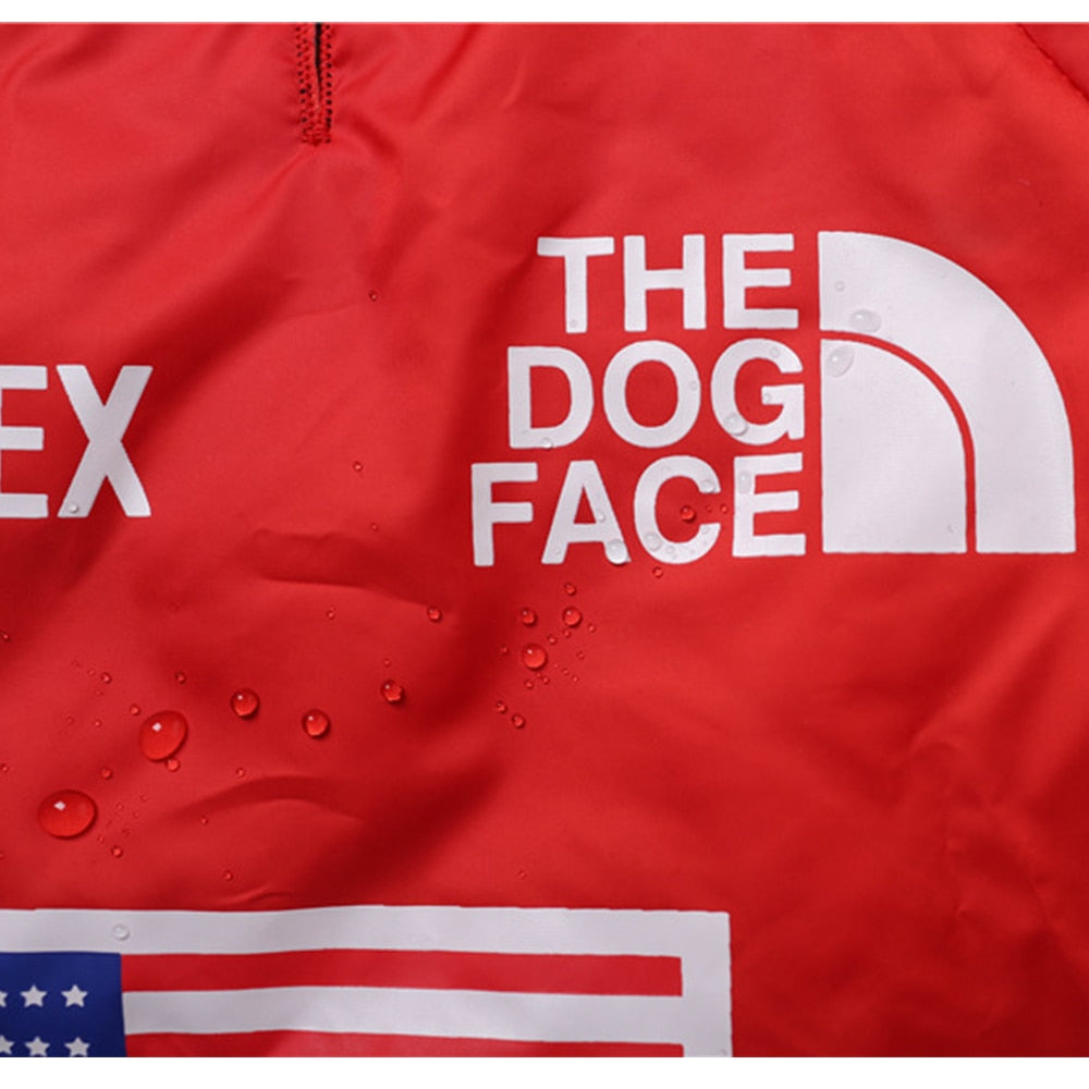 Pet Clothes Fashion Reflective Dog Raincoat Windproof Waterproof Dog Jacket Windbreaker