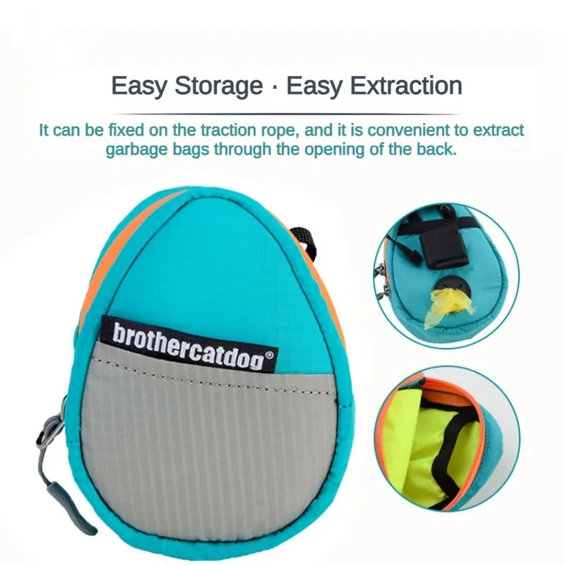 Detachable Lightweight Pet Dog Bag Cute Snack Bag Multifunctional Toilet Bag
