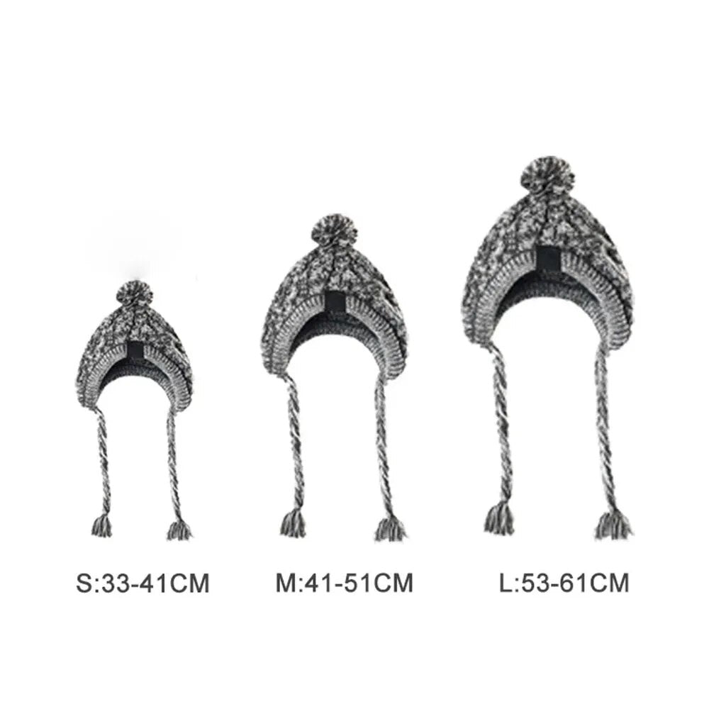 Winter Warm Windproof Dog Cap Pet Dogs Hats