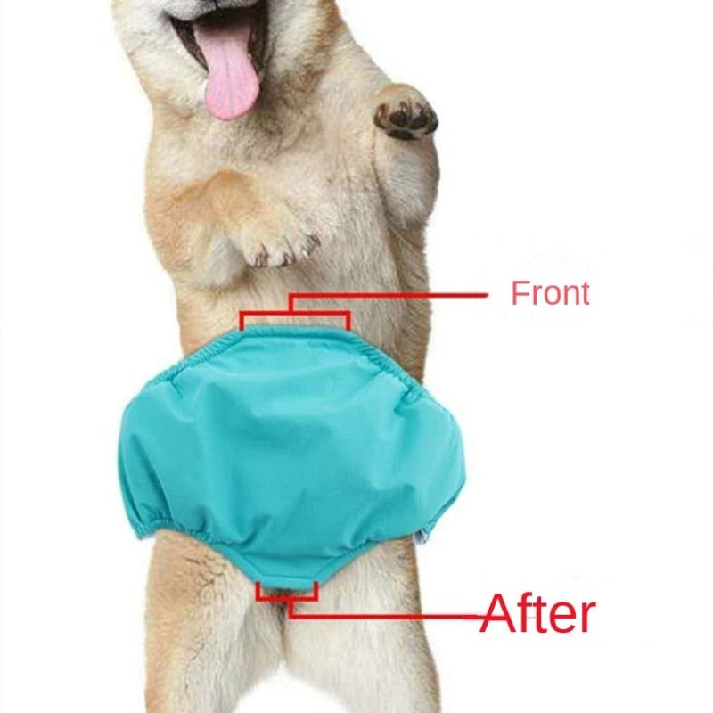 Dog Diaper Four Layers of Absorbent Cotton Pet Physiological Belt