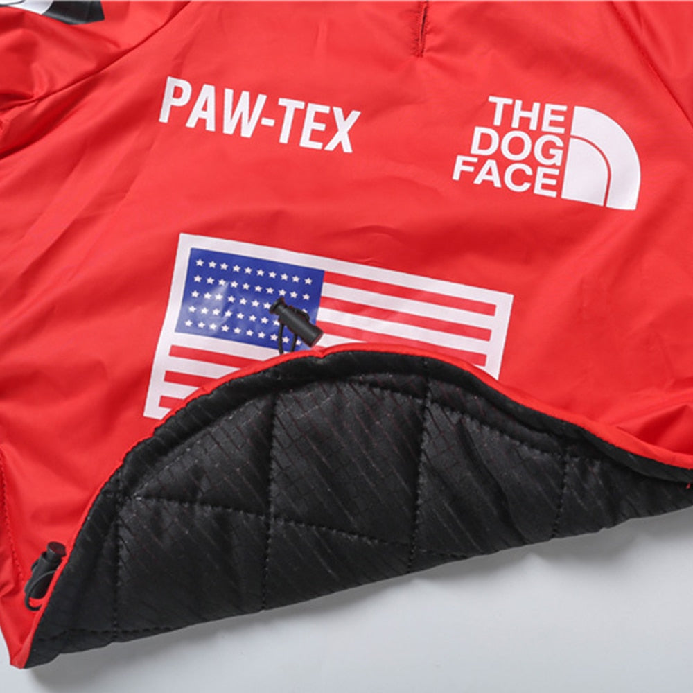 Pet Clothes Fashion Reflective Dog Raincoat Windproof Waterproof Dog Jacket Windbreaker