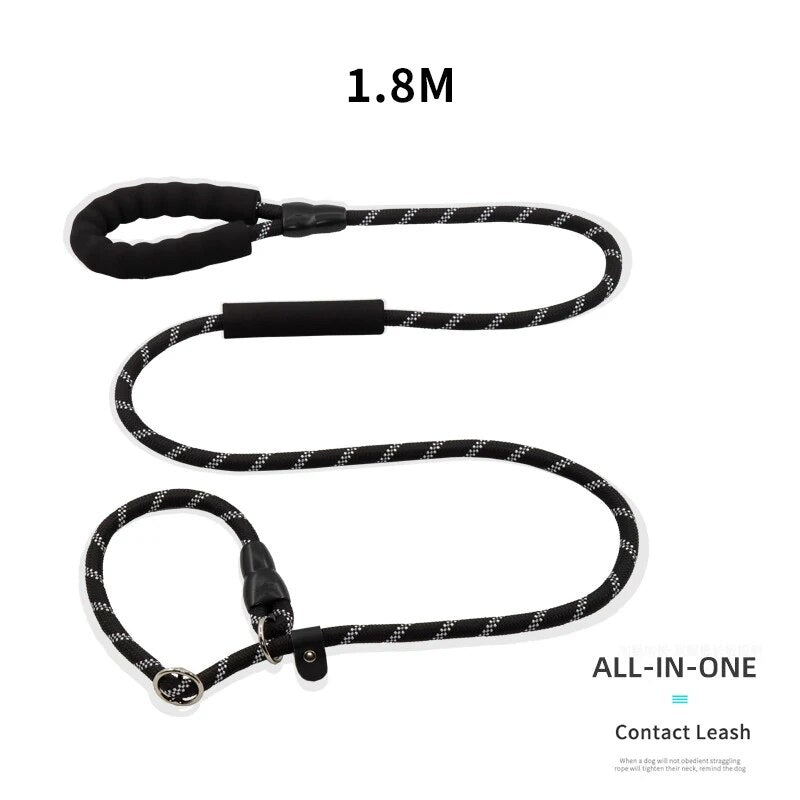 Reflective Dog Lead Leashes No Pull Dog Training Leash