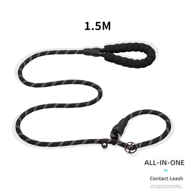 Reflective Dog Lead Leashes No Pull Dog Training Leash