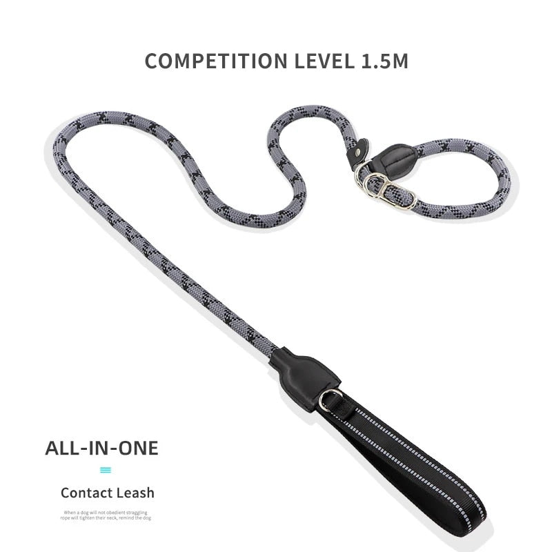 Reflective Dog Lead Leashes No Pull Dog Training Leash