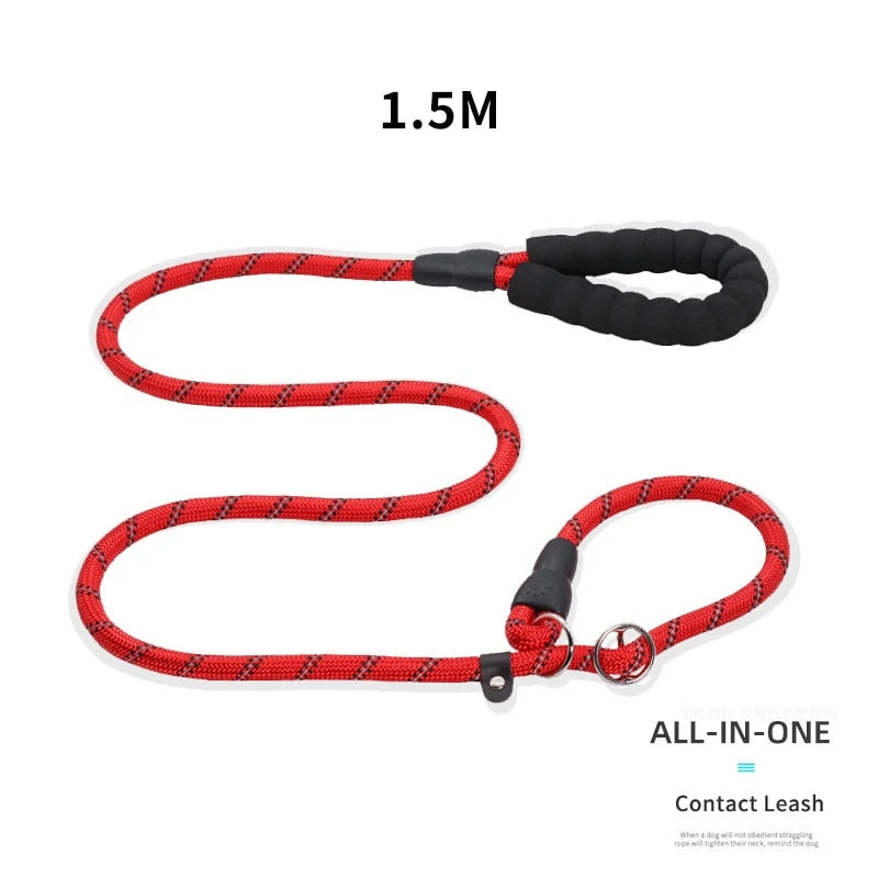 Reflective Dog Lead Leashes No Pull Dog Training Leash