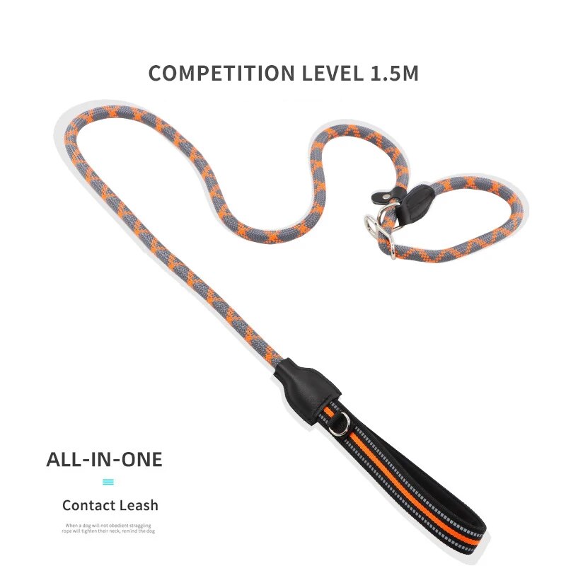 Reflective Dog Lead Leashes No Pull Dog Training Leash