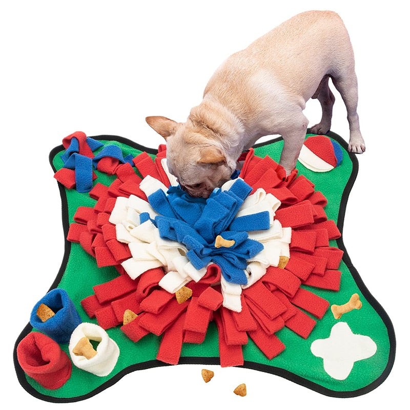 Snuffle Mat for Dogs With Non Slip Bottom Pad Dog Treats Feeding Mat