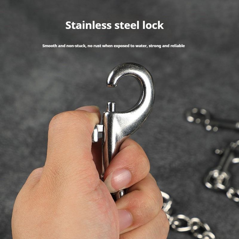 Stainless Steel Metal Dog Chain Metal Wear Resistant P Dog Chain