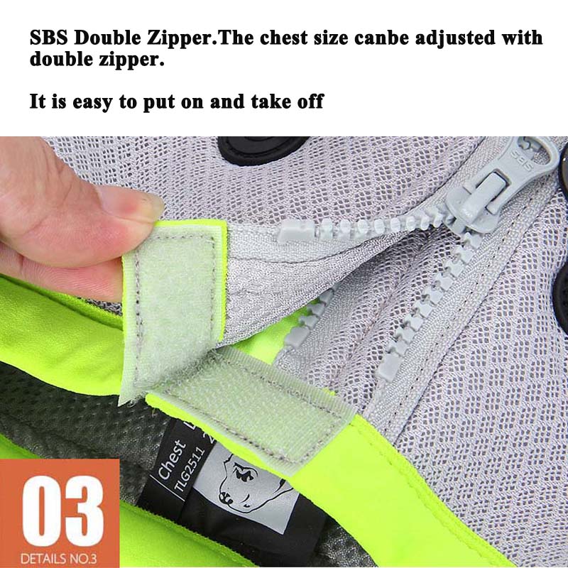 Summer Dog Cooling Vest Adjustable Reflective Dog Cooling Harness