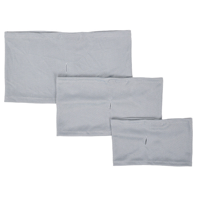 Summer Ice Dog Collar Reusable Physical Instant Cooling Bandana with Leash Hole Pet Scarf