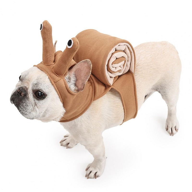 Funny Halloween Pet Costume Snail-shaped Transformation Suit