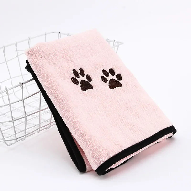 Ultra-absorbent and Quick-drying Pet Dog Towels Soft and Durable Grooming Towels