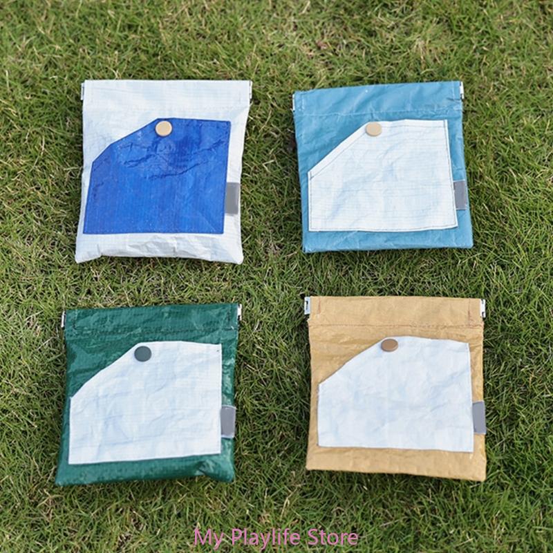 Walking Dog Snack Pocket with Carabiner Hands Free Pet Treat Bag Waist Bag