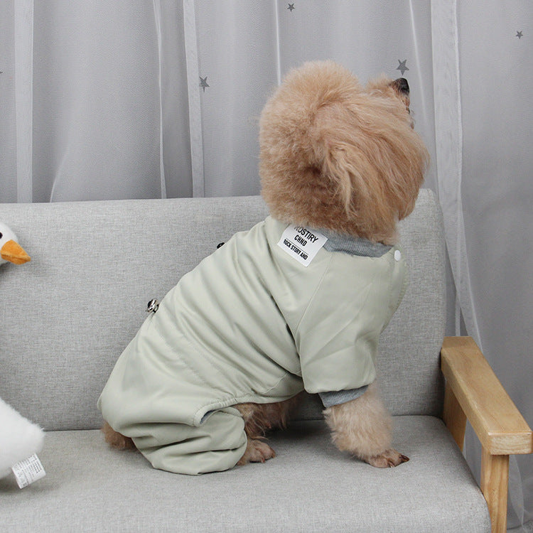 Pet Dog Hoodie Jumpsuit Winter Coat
