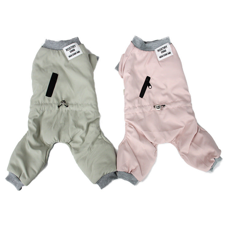 Pet Dog Hoodie Jumpsuit Winter Coat