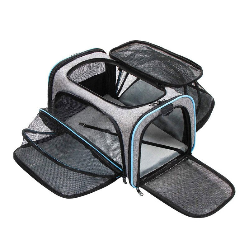 Waterproof Dog Bed Portable Fold Dog Carriers Bag With Zipper For Dog Travel