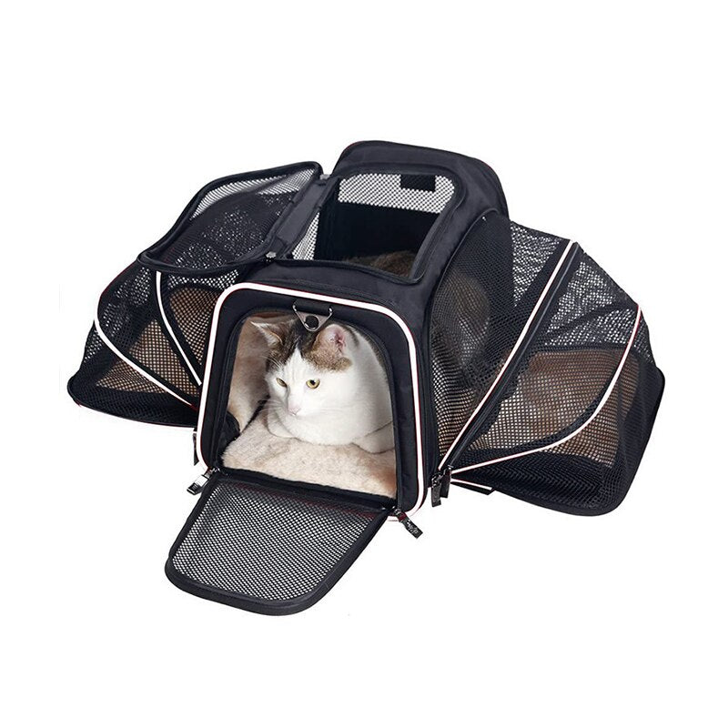 Waterproof Dog Bed Portable Fold Dog Carriers Bag With Zipper For Dog Travel