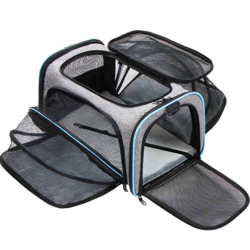 Waterproof Dog Bed Portable Fold Dog Carriers Bag With Zipper For Dog Travel