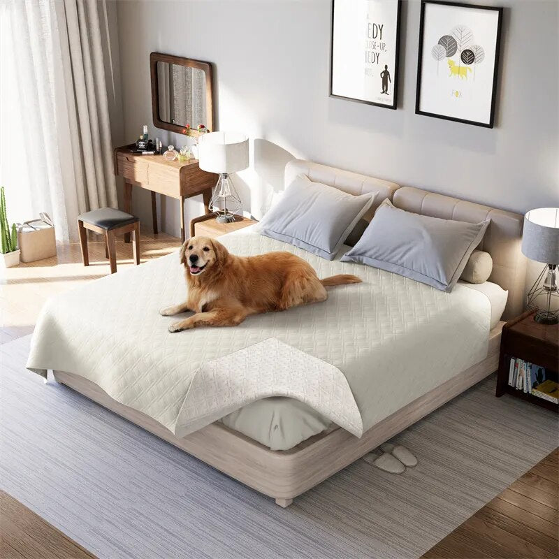 Waterproof Bedspread Pets Dog Cat Pad Mattress