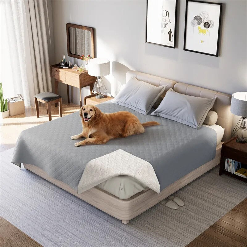 Waterproof Bedspread Pets Dog Cat Pad Mattress