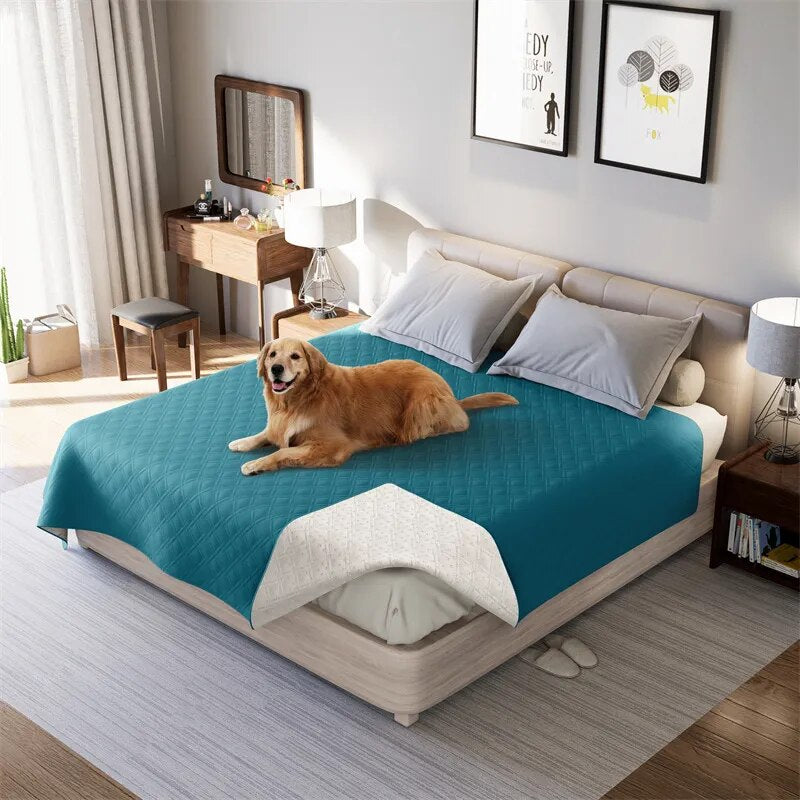 Waterproof Bedspread Pets Dog Cat Pad Mattress