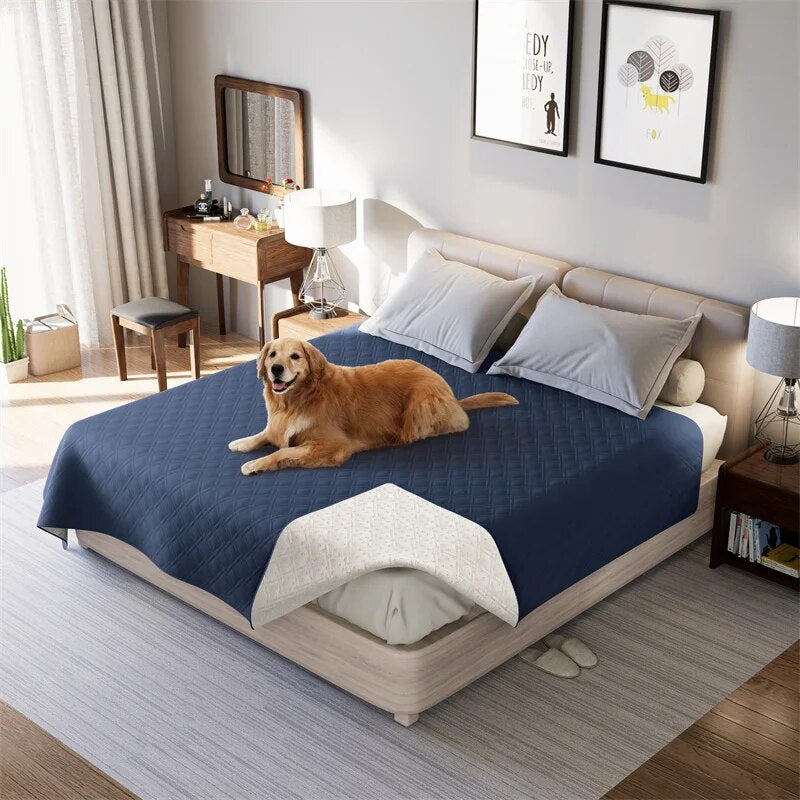 Waterproof Bedspread Pets Dog Cat Pad Mattress