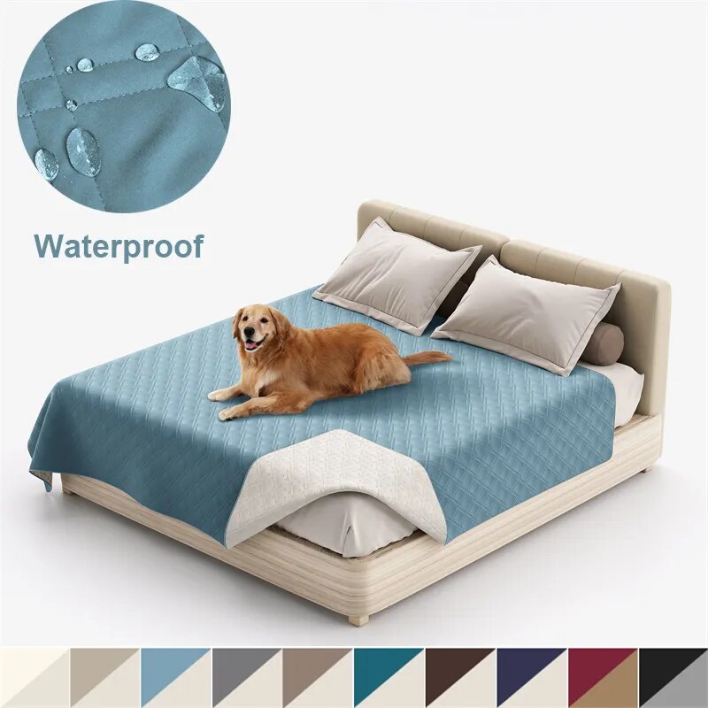 Waterproof Bedspread Pets Dog Cat Pad Mattress