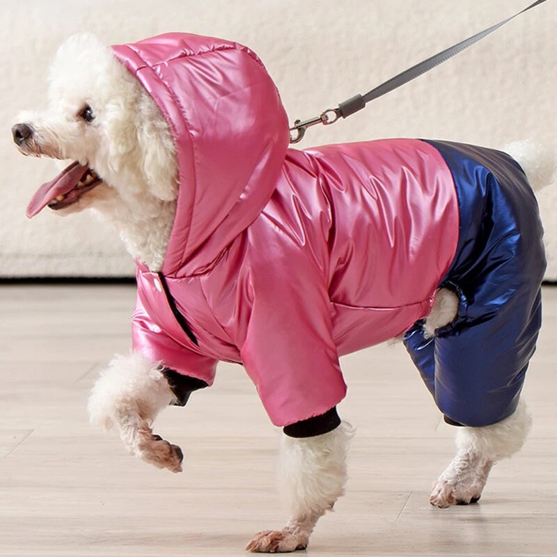 Waterproof Windproof Cotton Dog Coat Pet Winter Clothes