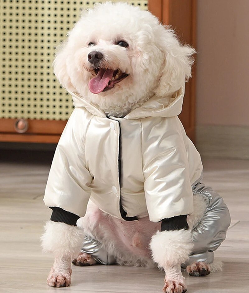 Waterproof Windproof Cotton Dog Coat Pet Winter Clothes
