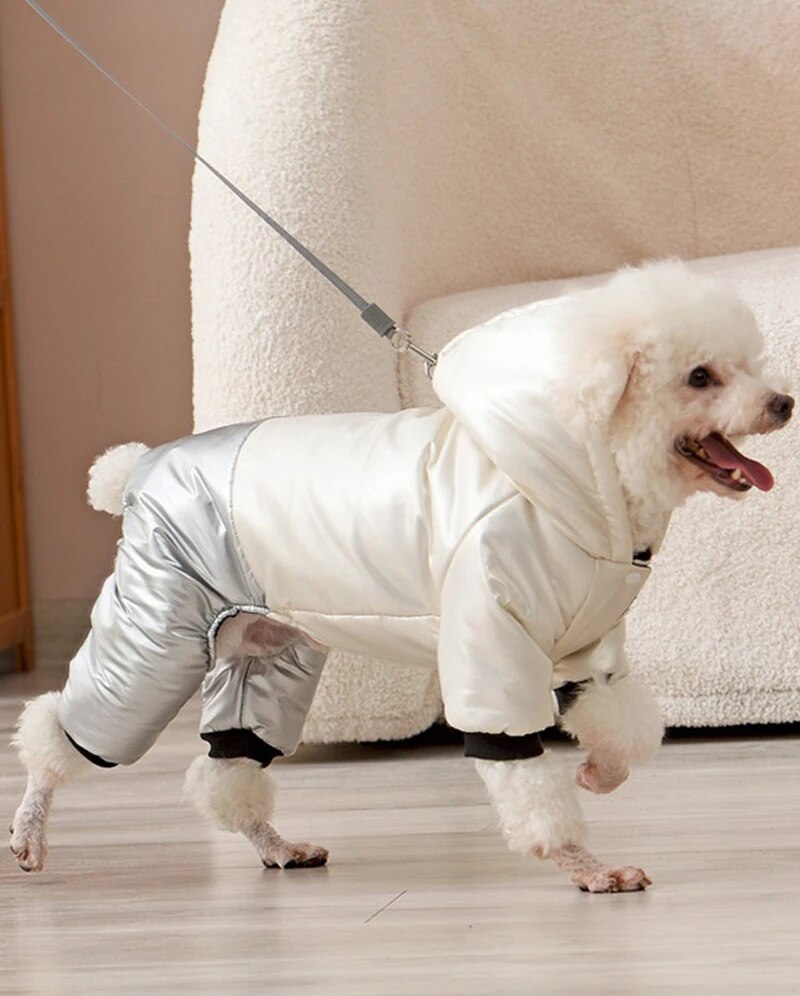 Waterproof Windproof Cotton Dog Coat Pet Winter Clothes