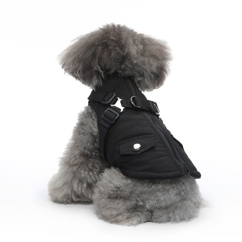 Winter Pet Dog Warm Jacket Outdoor Waterproof Dog Coat