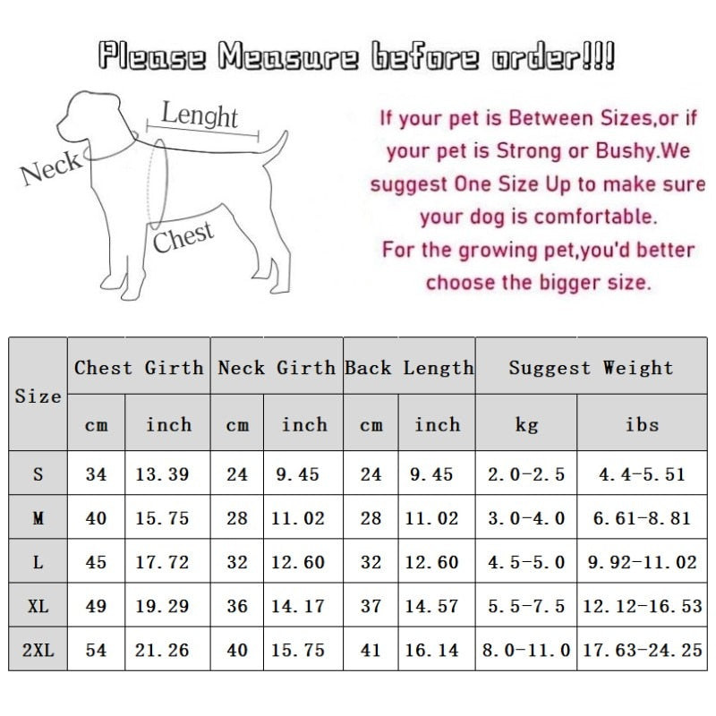 Winter Pet Dog Warm Jacket Outdoor Waterproof Dog Coat