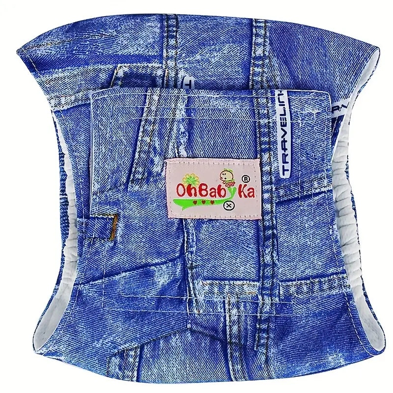 3pcs/set Washable Dog Diapers Washable Male Dog Belly Wrap