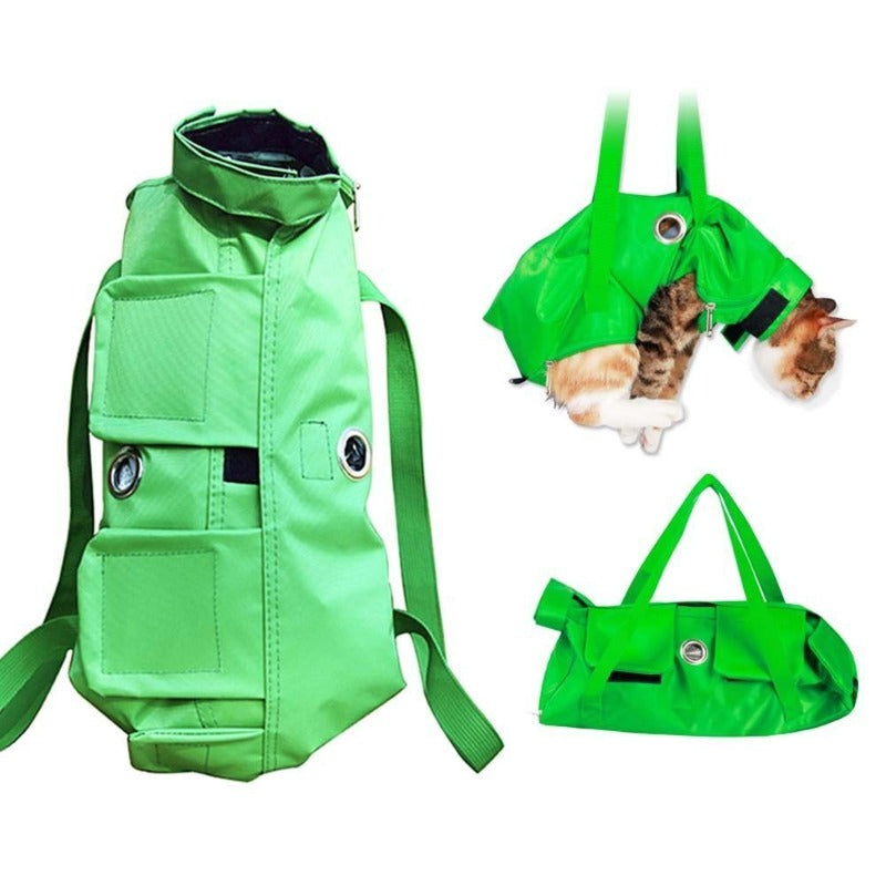 Pet Travel Bag Portable Foldable Cat Backpack Dog Carrier Backpack