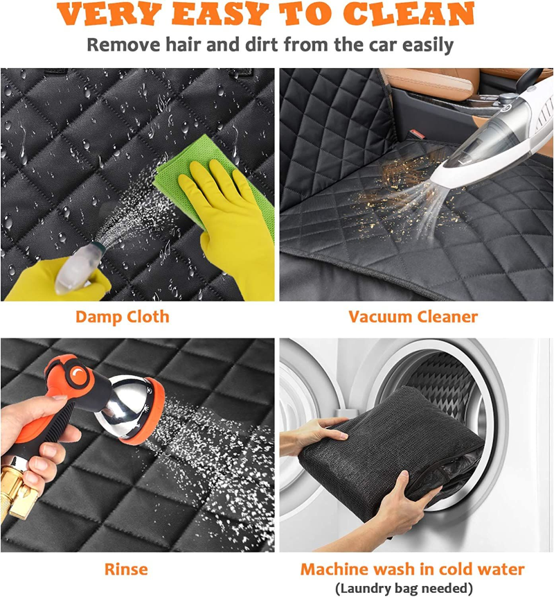 Car Dog Seat Cover Oxford Waterproof Cars Soft Front Seat Cushion