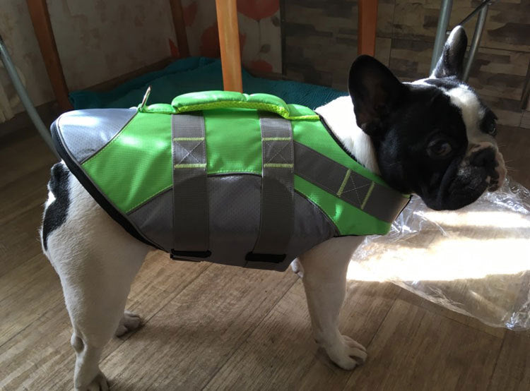 Pet Dog Life Jacket Vest Portable Breathable Swimwear Pet Dog Swimming Suit