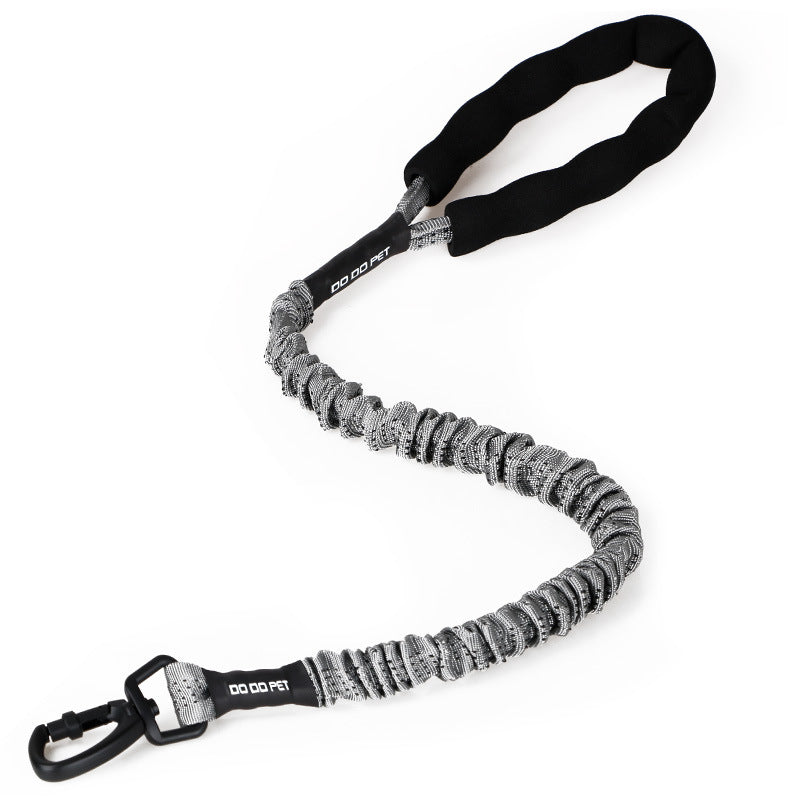 Heavy Duty Large Dog Leash Elasticity Bungee Dog Training Leash NO PULL Pet Running Walking Lead Rope Nylon Medium Big Dogs