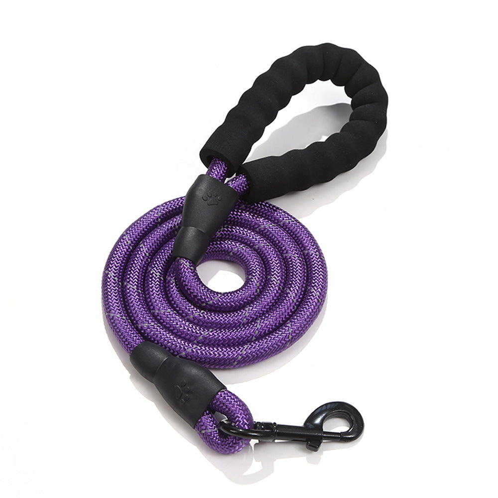 1.5M Nylon Round Reflective Dog Leash